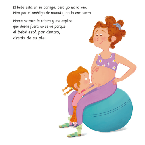 Nace un bebé. Un cuento sobre lo que pasa dentro de la barriga de mamá  (Pequeños curiosos) : Olivera Belart (@comadronaenlaola), Nazareth, Morea,  Marisa: : Libros